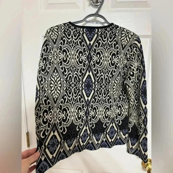 Intiwara | 100% Pima Cotton Button Front Cardigan Size L - Picture 4 of 11